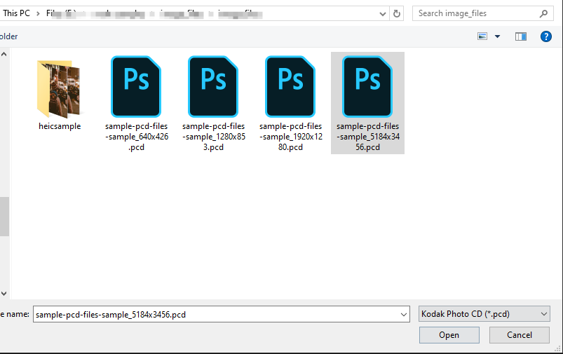 Open File Dialog
