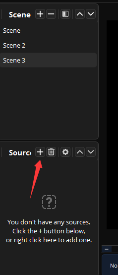 Add Source Button