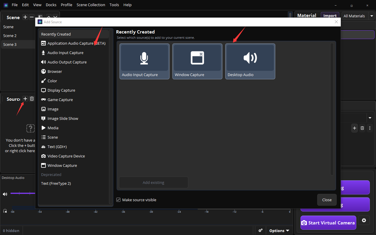 Add Source Dialog